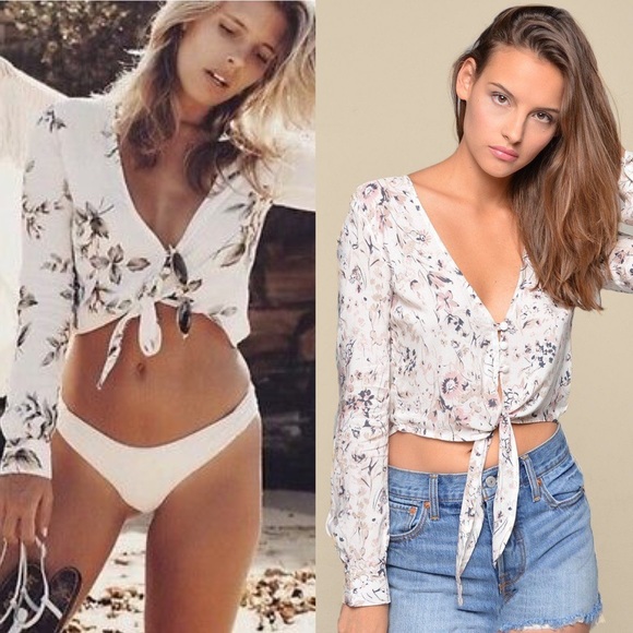 Flynn Skye Tops - NWT Flynn Skye Riley Crop Top